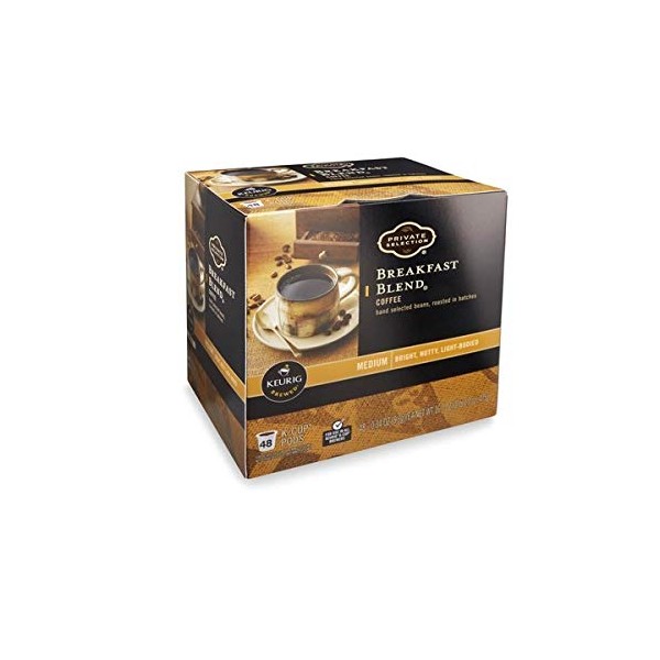 Private Selection Breakfast Blend Coffee K-Cups 48 Ct Pods