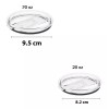 Universo en Linea Tapa Para Vaso 30 Y 20 Onz
