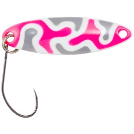 Shimano TR-A25R 22T Spoon, Cardiff, Slim Swimmer, Camo Edition, 0.1 oz (2.5 g), Military Pink