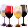 Lily's Home Unbreakable Acrylic Wine Glasses, Made of Shatterproof Tritan