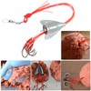 4Pcs Stainless Steel Carp Explosion Fishing Hook Lure Bait Fishhook