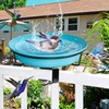 VeyFolzin.st Deck Mounted Bird Bath Bowl Spa for Outside, Detachable