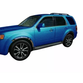 QMI for:2008-2012 Ford Escape/Mariner Fender Trim Flare Polished Stainless set/4
