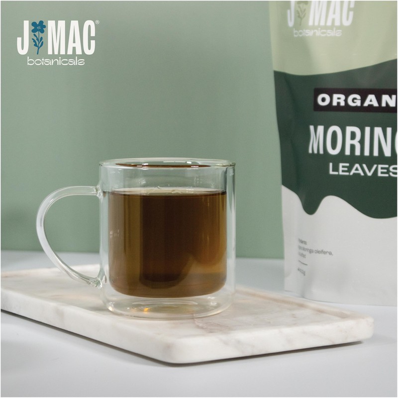 J MAC BOTANICALS Organic Moringa Leaves, malunggay leaf, Whole Green