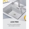 Sepaitek 3-1/2" Commercial Sink Drain with Twist Lever Handle, Waste