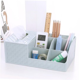 LABRIMP Cosmetic Container Tissue Organizer Box Multifunctional Sundries Holder for Home Office and Bathroom Lightweight Easy to Clean Chic