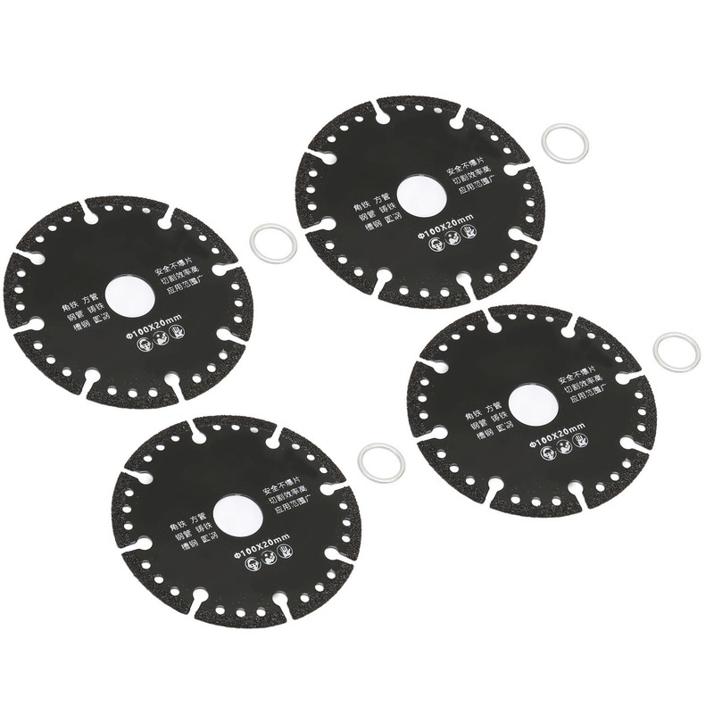 10pcs Angle Grinder Saw Blade Flat Emery Multifunctional Cutting Saw