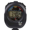 Qiilu 2 PCS Sport Timer, Cronógrafo Digital Preciso Handheld Multifunción