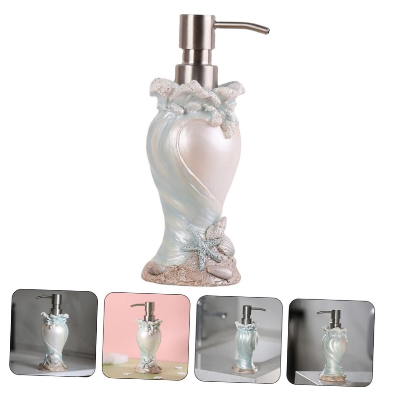 Zerodeko Style Refillable Soap Dispenser Stylish Pump Shampoo Bottle for