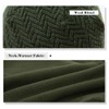 Comhats Large Merino Wool Winter Hats for Men Peaked Beanie