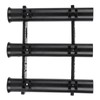 Outdoor Fishing Vertical 3‑Link Fishing Rod Rack Storage Holder Pole