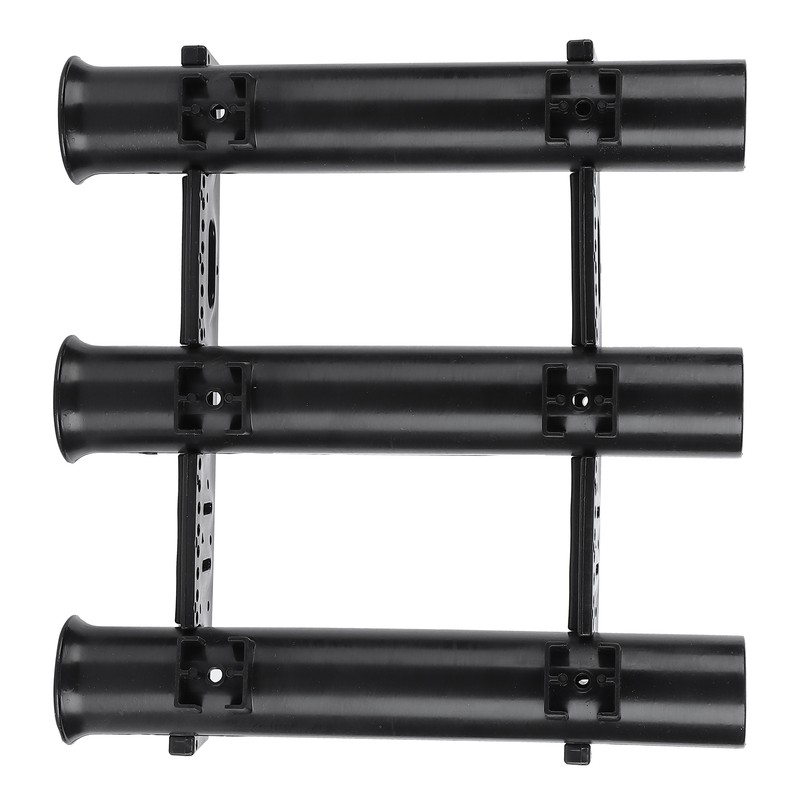 Outdoor Fishing Vertical 3‑Link Fishing Rod Rack Storage Holder Pole
