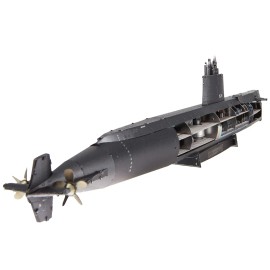 DCD Model Kit USS Nautilus (SSN-571) Steel Metal Earth United States Navy Submarine Difficult Level-Challenging