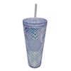 Starbucks 2022 Holiday Jewel Venti 24oz Tumbler with Straw (White)