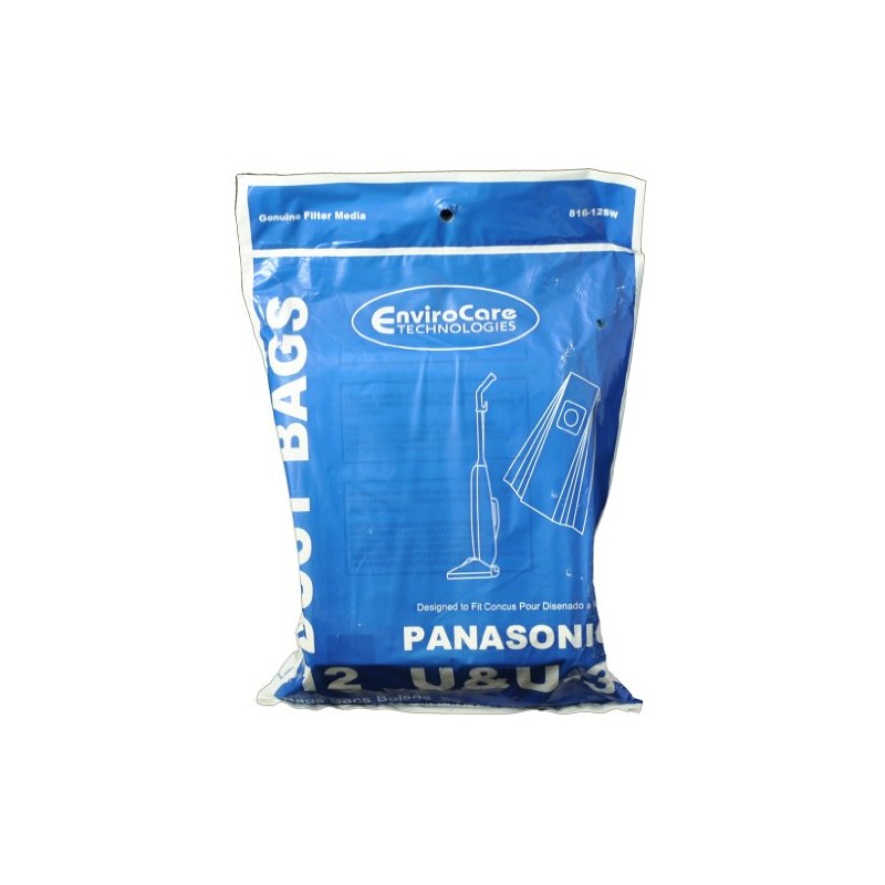 EnviroCare Type U, U3 Upright Vacuum Cleaner Bags Designed to