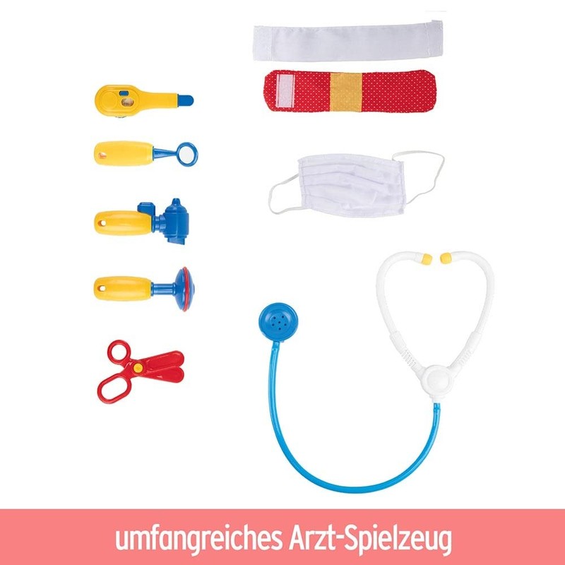 BEMIRO Dentist Toy for Children Suitcase Set - 10 Pieces