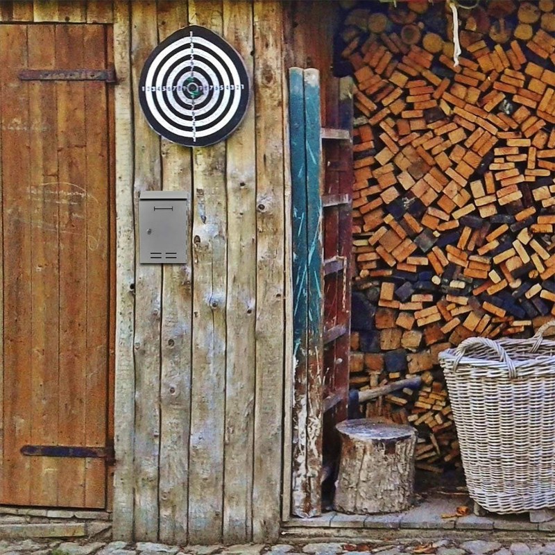 Rottner 3662 Standard Silver Steel Top Loading Letter Box