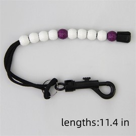 WHTCHSU 1 Piece Golf Beads Score Counter with Clip, Golf Stroke Score Count Keeper Putting Score Counter for Referee Caddy Golfer