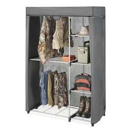 Whitmor Deluxe Utility Closet - 5 Extra Strong Shelves - Removable Cover