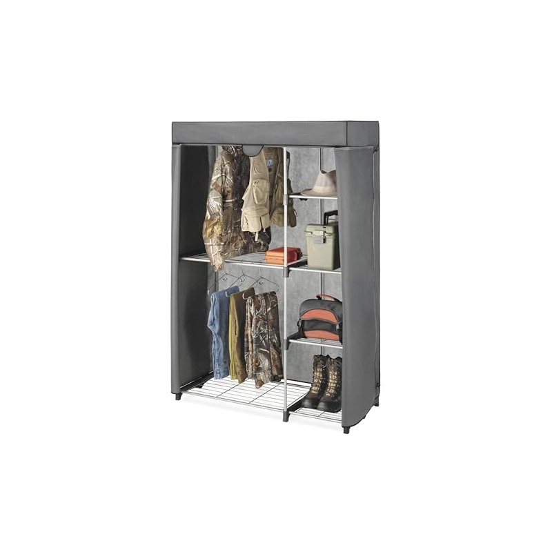 Whitmor Deluxe Utility Closet - 5 Extra Strong Shelves -