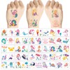 100Sheets Mermaid Temporary Tattoos Birthday Themed Party Supplies Decoration Favors