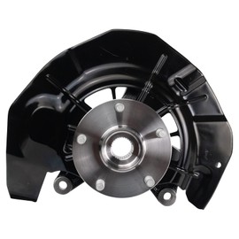 TRQ Front Steering Knuckle & Wheel Bearing Hub Assembly Kit RH Right Passenger Side Compatible with Toyota Highlander Lexus RX330 RX350 RX400h 4321108020 435020E030 477810E010 698-426 9008036193