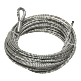 Superwinch 87-42612 Steel Wire Winch Rope 1/4" x 55' fits Terra 45 Winch