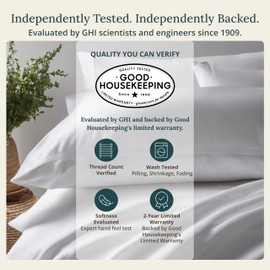 California Design Den Natural 100% Cotton Bed Sheets King Size Set - Soft Sateen Weave, Fully Elasticized Deep Pocket King Sheet Set, Breathable and Durable Bedding - Frosty Green