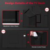 Zettum Outdoor TV Cover 75 Inch - 600D TV Cover