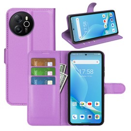 Flip Case for Blackview Shark 8 Wallet PU Leather Magnetic Protective Cellphone Case for Oscal Tiger 12 Folio Book Cover with Stand (Purple)