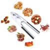 oujilet Nutcracker Pecan Cracker Nut Opener Lobster Cracker with Non
