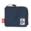 Chums CH60-3757 Men's L-Shaped Zip Wallet, blue