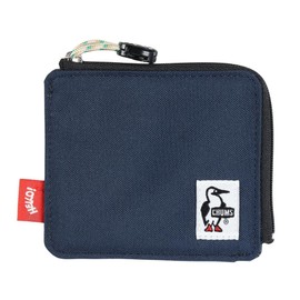 Chums CH60-3757 Men's L-Shaped Zip Wallet, blue