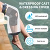 Knee Cast Cover for Shower Large Size, KT1180-L Waterproof Knee