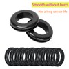 Ctyjia Pack of 20 rubber plugs, bore diameter 20 mm,