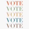 LAD Studio Register to Vote Us Elections Sticker Bumper Sticker