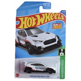 Hot Wheels Ford Mustang Mach-E 1400, Green Speed 1/5 [White]