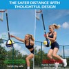 Volleyball Solo Spike Hanging Trainer, Adjustable & Hand-Safe Design