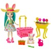 ENCHANTIMALS BUNNY BLOOMS PLAYSET WITH FLUFFY BUNNY DOLL & MOP