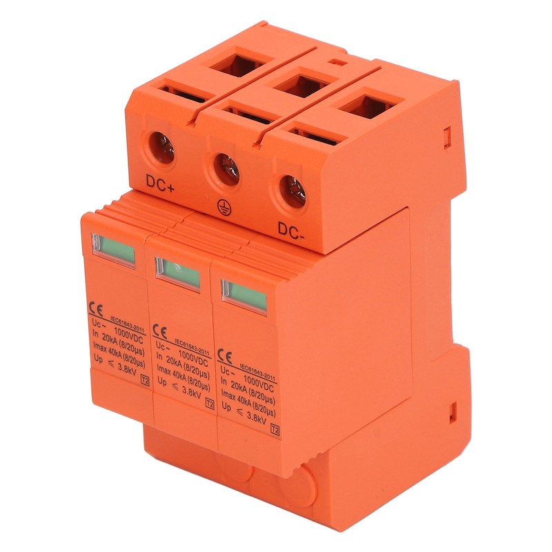 DC Surge Protector Visual Window Overheat Protection Quick Response PV