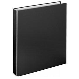Veloflex Basic Ring Binder Ring Binders Black Polypropylene (PP) (Polypropylene (PP), Black, A4, 250 Sheets, 80 g/m², 2.5 cm)