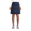 Lands' End Uniform Chino Skort Above The Knee Classic Navy