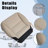 Sekeseauto Tan Replacement Driver and Passenger Side Bottom Seat Covers