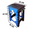 MDJ 1 Banco Plegable Grande Portatil Plastico 120kg Resistente