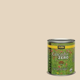 Rodda Paint CASCADIA ZERO Interior Flat Paint & Primer in One, Quart, Oats