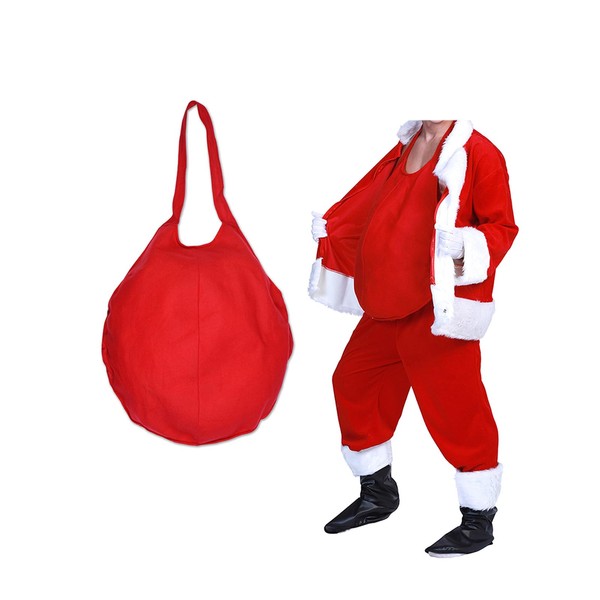 Ragyzity Santa Belly Accessory Fake Padded Belly, Santa Belly Stuffed