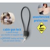 Lockforall Cable Gun Locks with Keys - Keyed Alike 15"