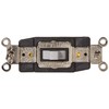 Leviton 20 Amp, 120/277 Volt, Toggle, Double Throw, Center Off,