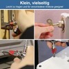 Create idea 5PCS Utility Keys Set Plumber Key Wrench Tool