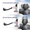 Hutexico Detachable Touring Rider Backrest, Adjustable Comfortable Driver Backrest Quick